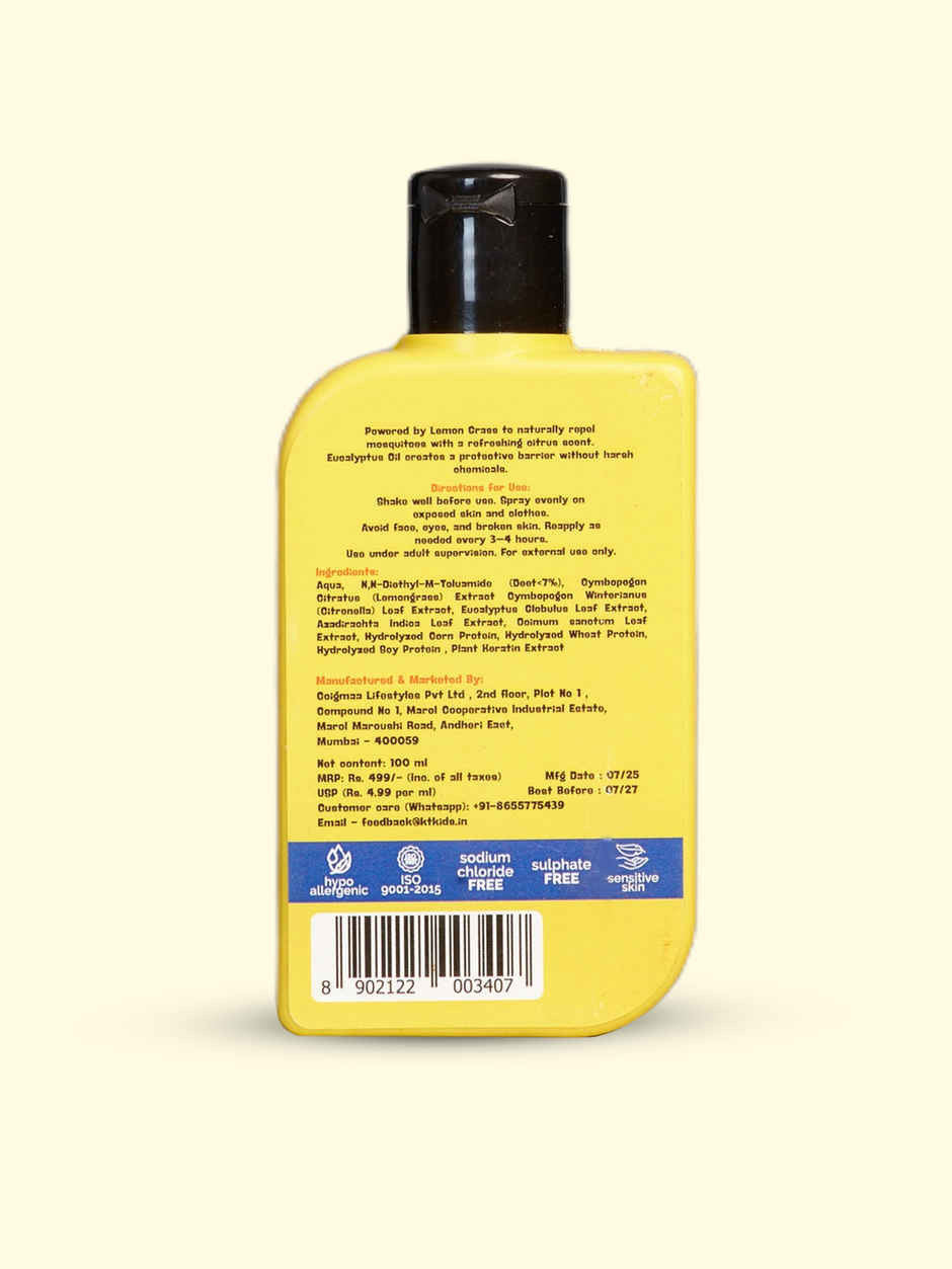 Super Quick Mosquito Repellent Lemon Grass and Eucalyptus
