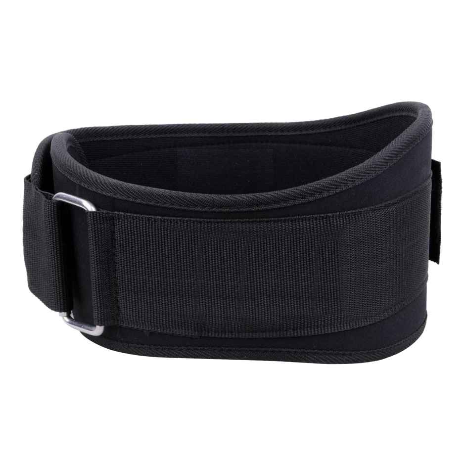 BAY6 Adjustable Weightlifting Gym Belt | Comfortable & Stabilizing | Medium