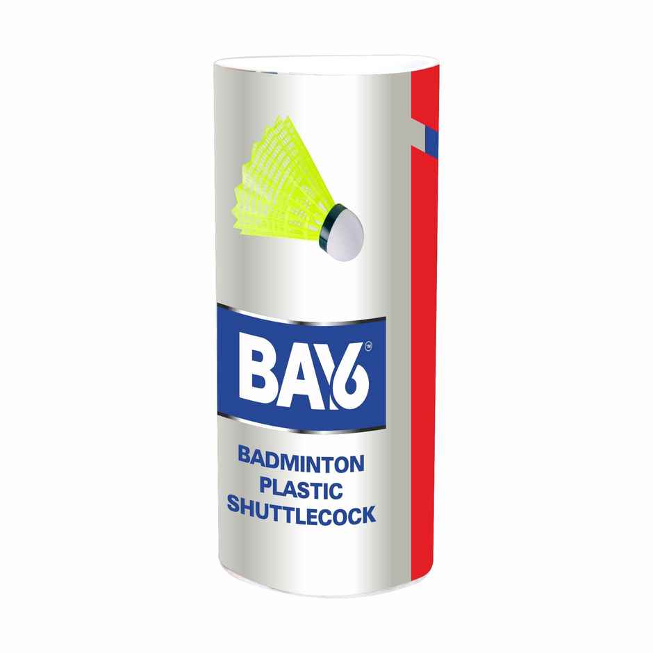 BAY6 Plastic Shuttlecock Pack of 3