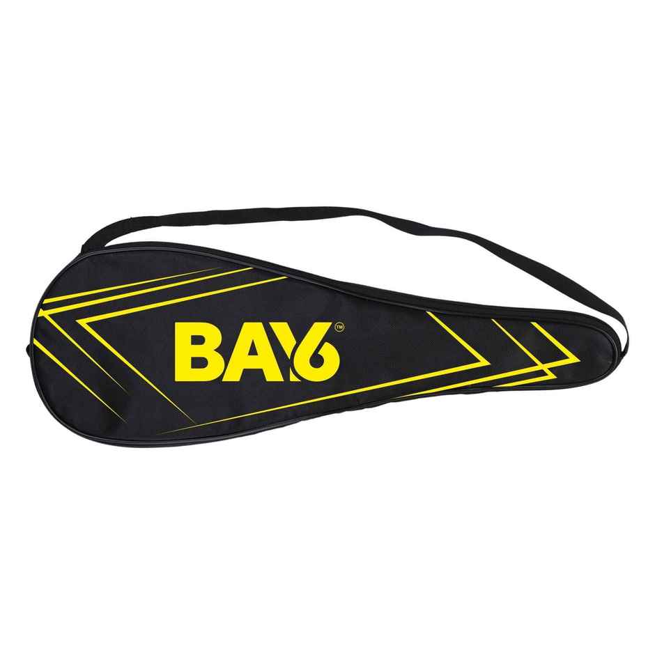 BAY6 Spare Badminton Cover | Yellow | Black