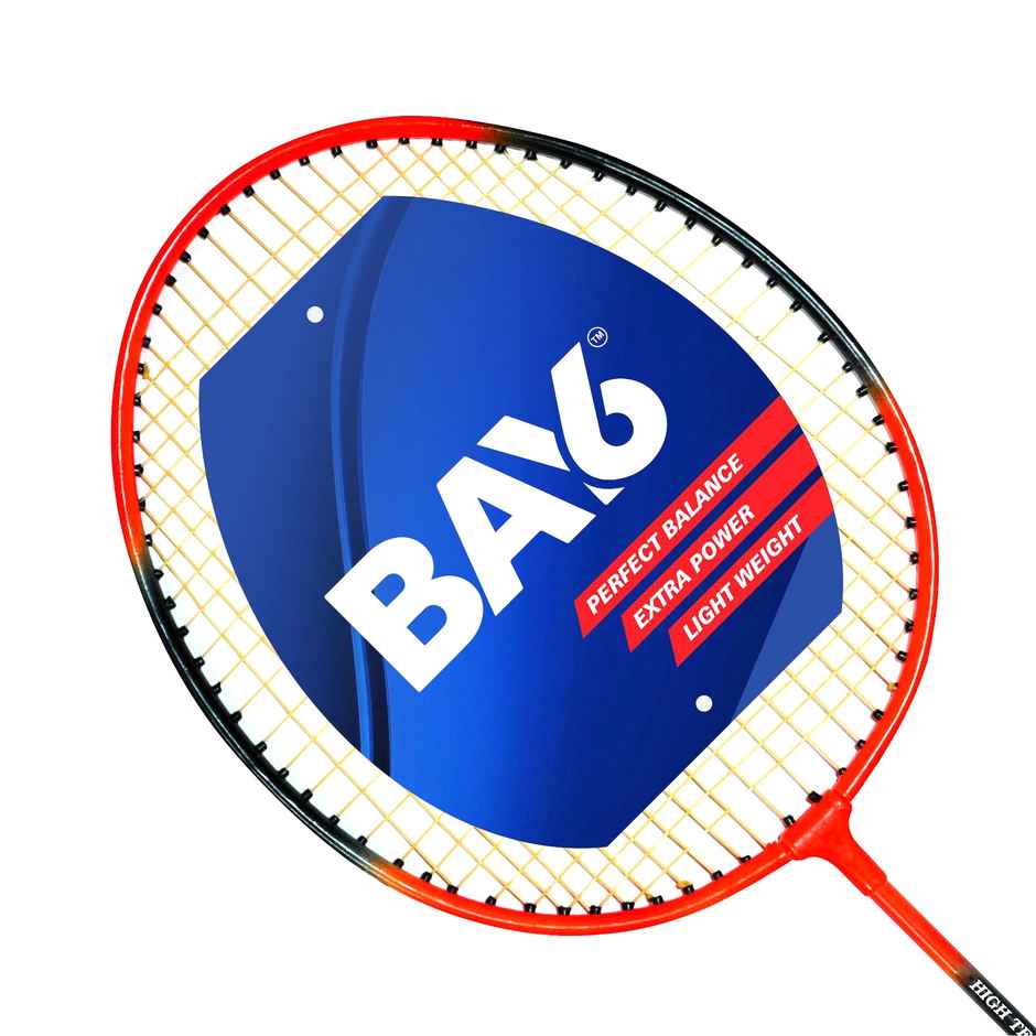 BAY6 B-100 Badminton Racket | Red