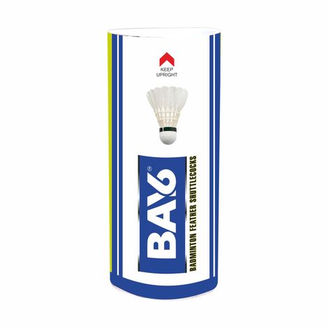 BAY6 Feather Shuttlecock Pack of 3