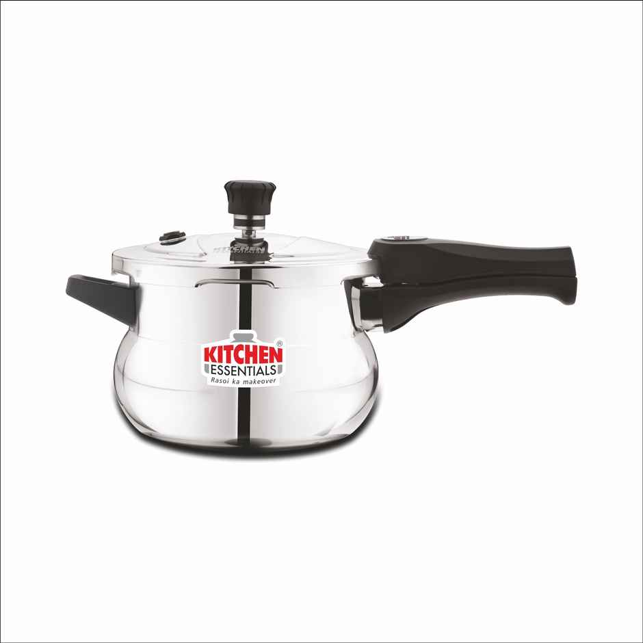 Kitchen Essentials Ferstal Triply Induction Bottom Kalash Pressure Cooker Outer Lid - 3 Ltr