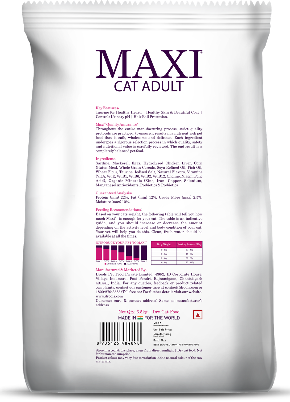 Maxi Ocean Fish Dry Cat FOOD