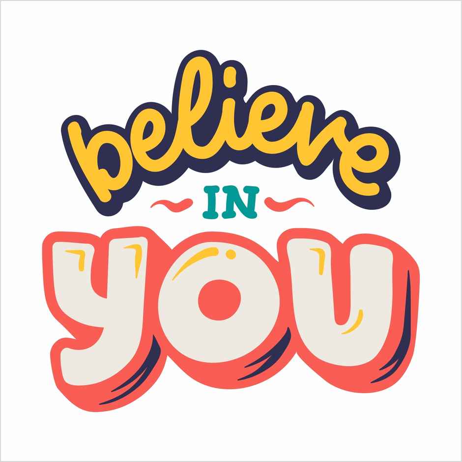 Samsidhi Auto Believe in You Sticker