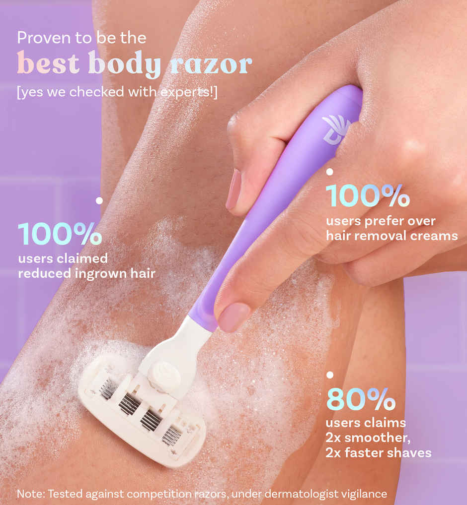 Bombae RollPlay Glow Body Razor