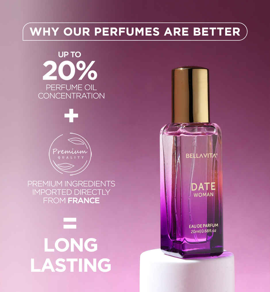 Bella Vita Date Woman EDP Perfume for Women