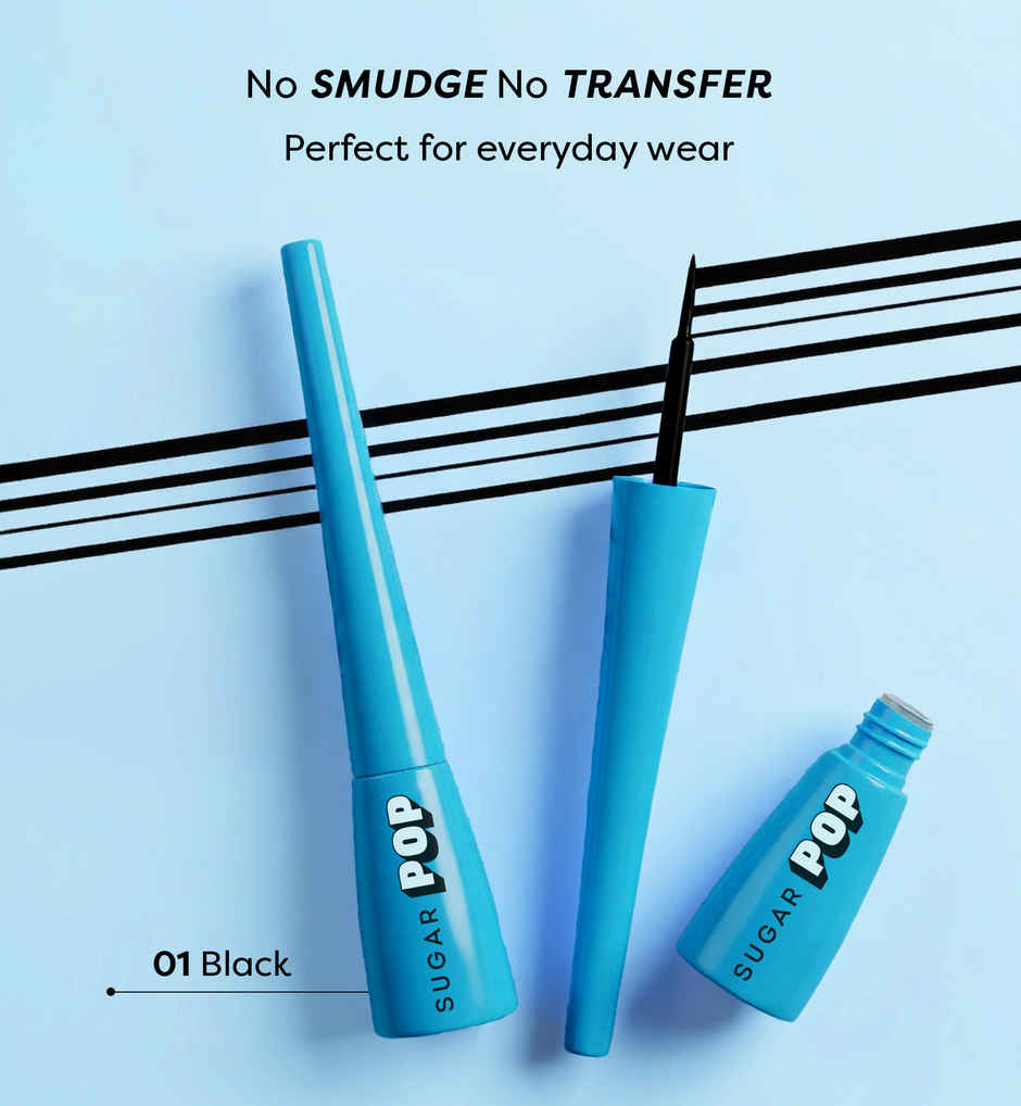 SUGAR POP Waterproof Matte Eyeliner | 01 Black