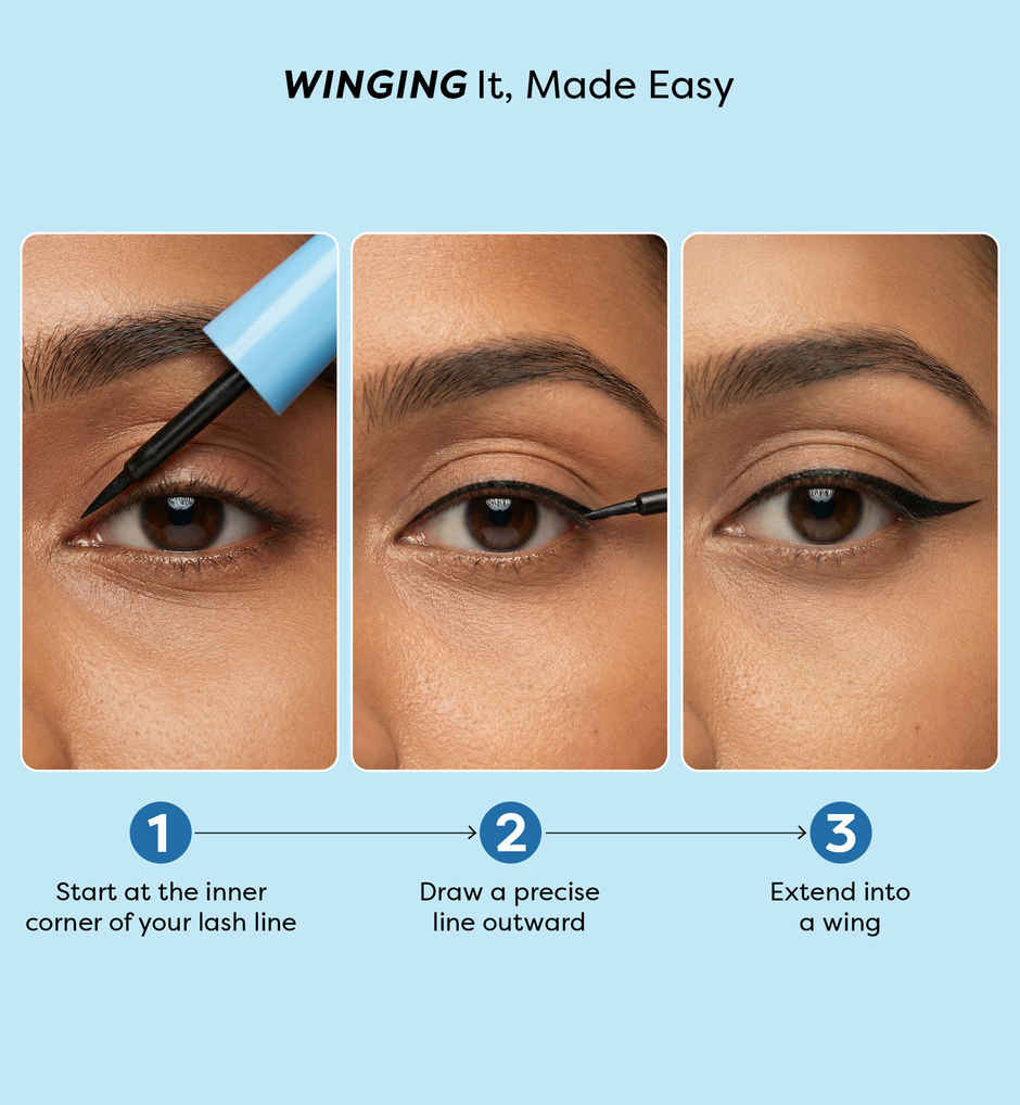 SUGAR POP Waterproof Matte Eyeliner | 01 Black