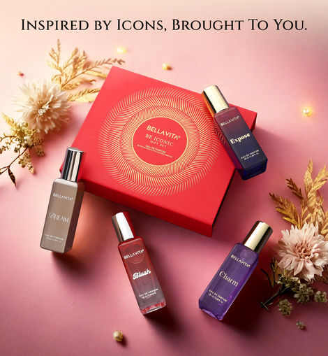 Bella Vita Organic Be Iconic Edp Perfume Gift Set For Women