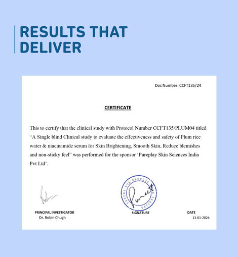 Plum 10% Niacinamide Face Serum With Rice Water