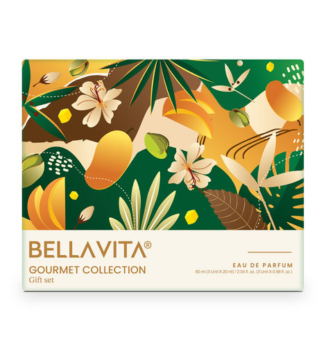 Bella Vita Organic Unisex Gourment Collection Gift Set | Vanilla - Pistachio - Mango