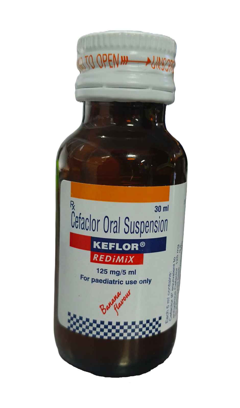 Keflor Redimix Banana Flavour Oral Suspension