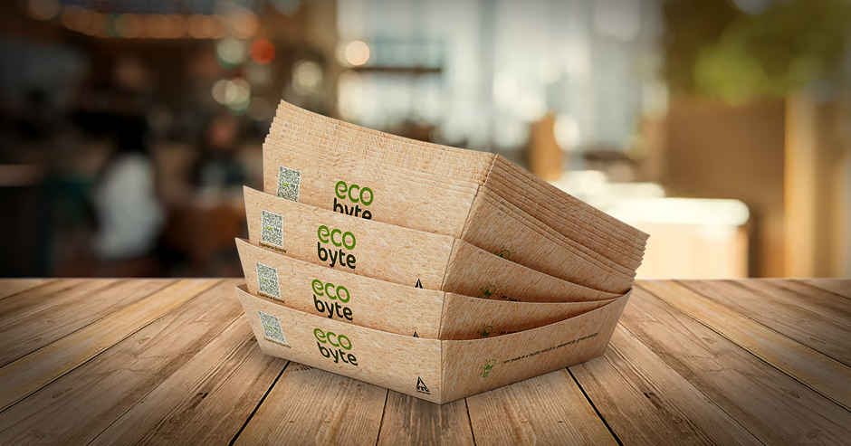 Square Plate | 4 inch | eco byte