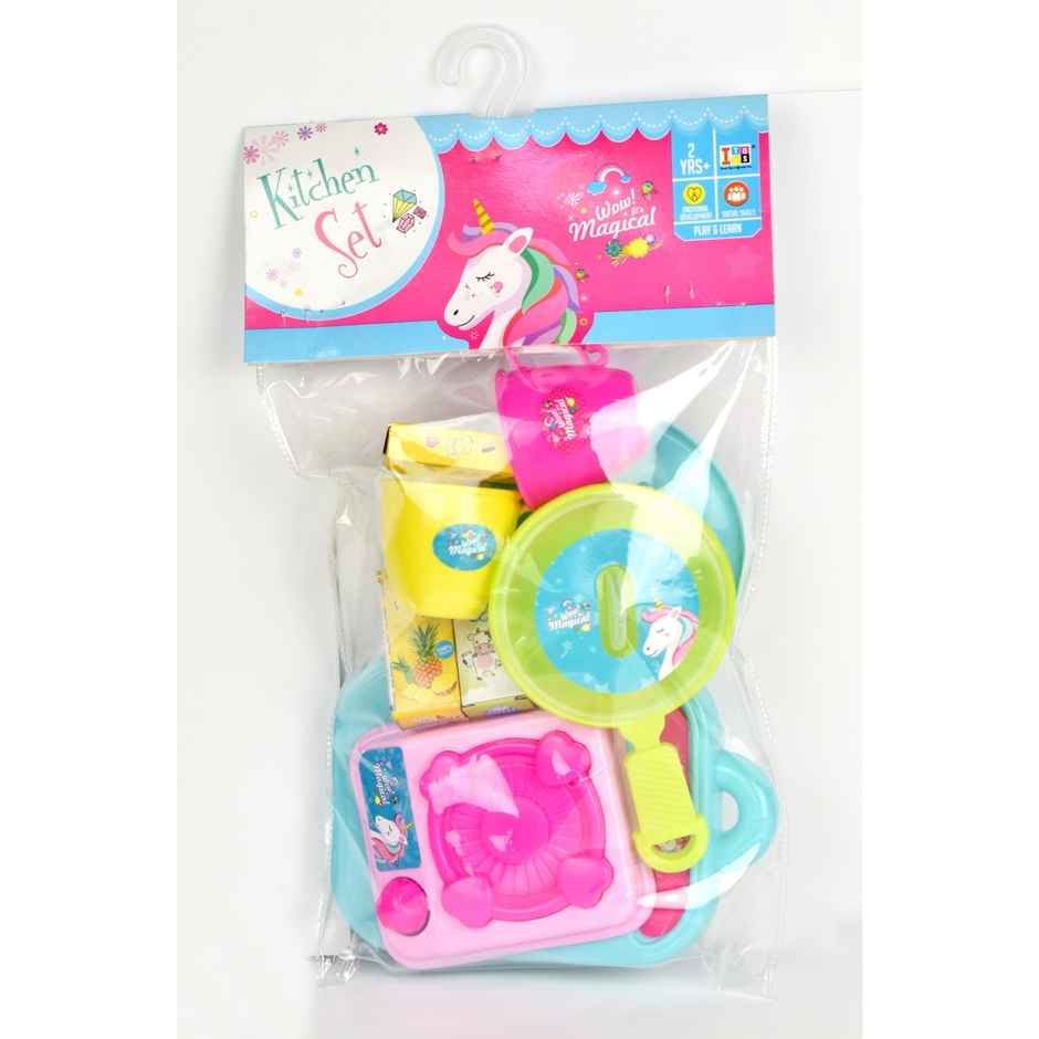 Itoys Kitchen Set 1-unicorn (Colour May Vary)