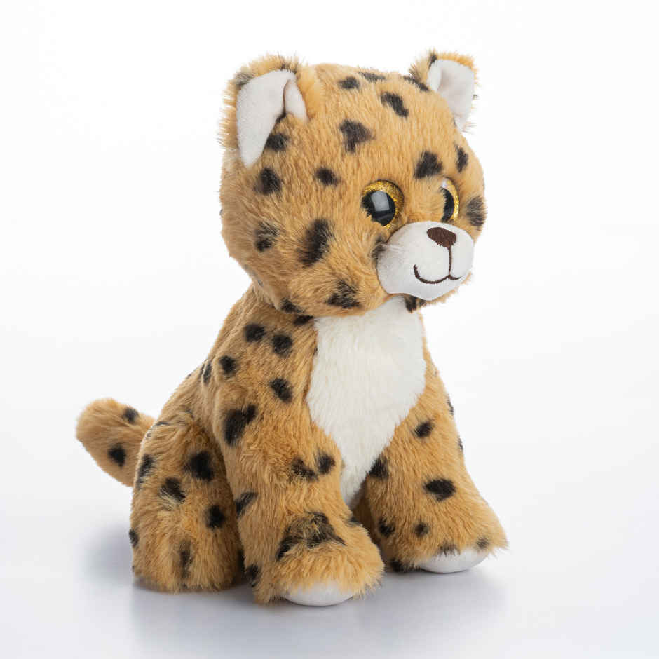 Dimpy Stuff Big Eye Leopard 23Cm Golden Color