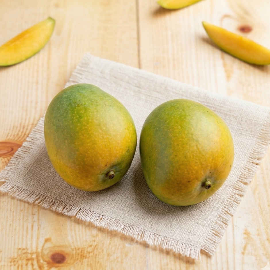 Mango Badami (Amba)(3pc), Watermelon Kiran(1pc) & Khari Foods Kalmi Dates(250gms) Combo