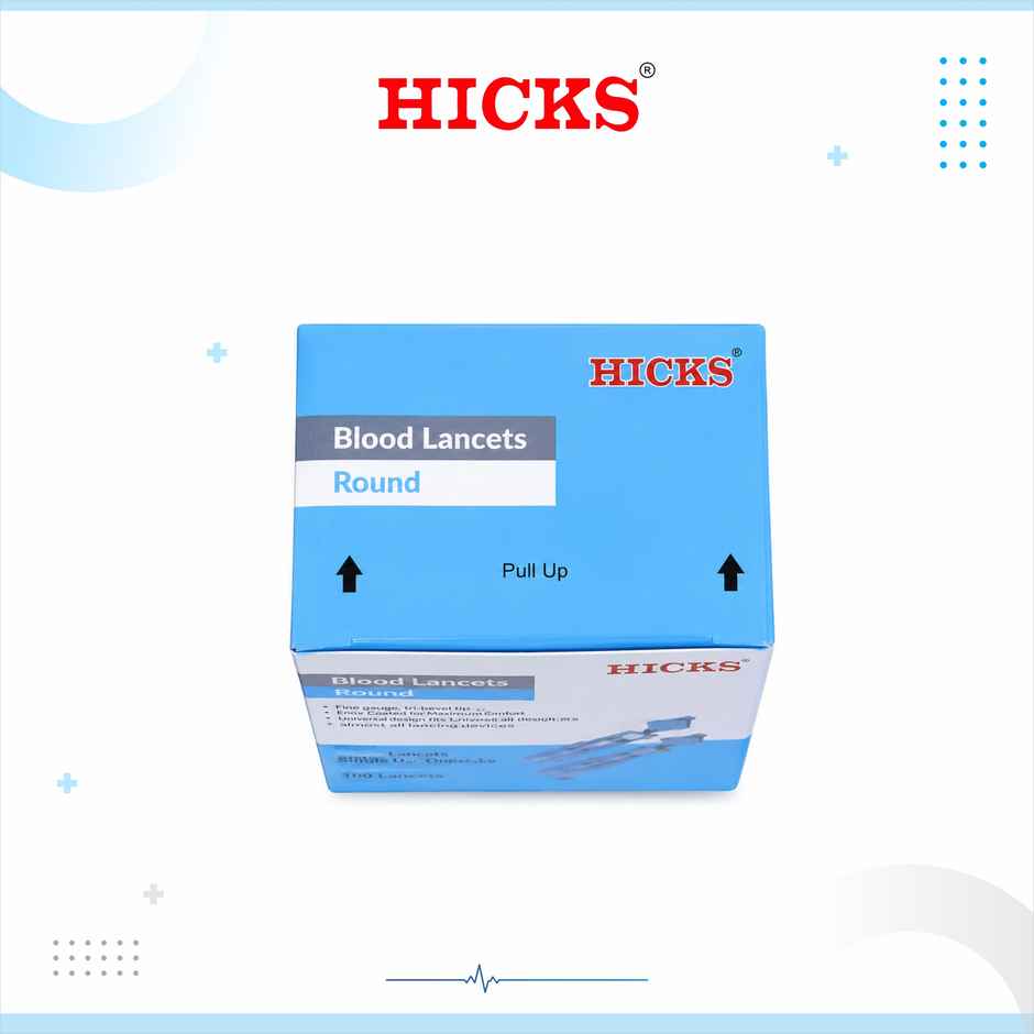 Hicks Round Blood Sterile (Only) Lancet