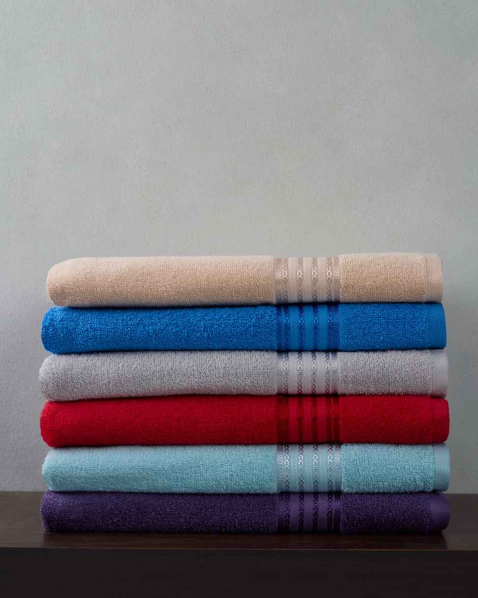 Himeya Quick Dry 380 GSM Cotton Bath Towel | Iris Blue