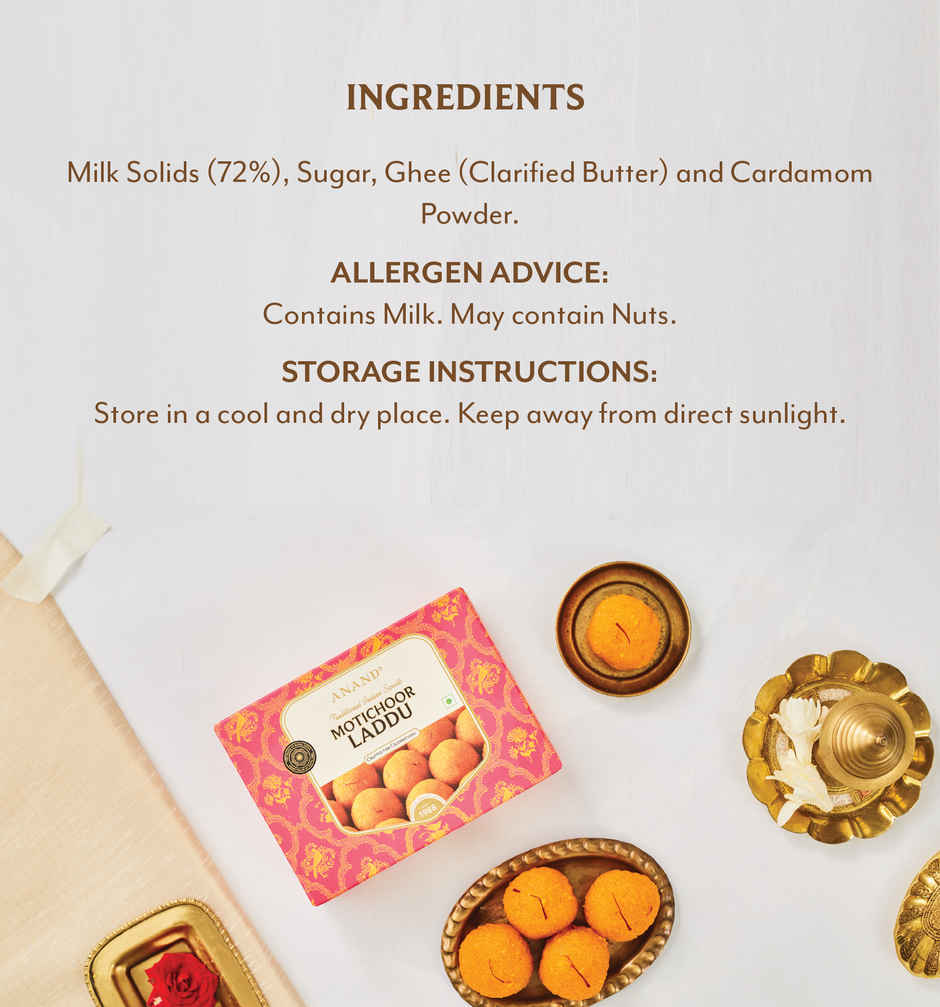 Ghee Motichoor Laddu by Anand