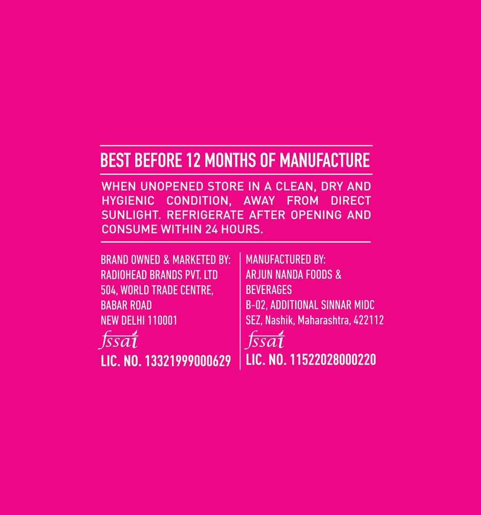 Jimmy's Cocktails Passion Fruit, Lemon and Vanilla Flavoured Cocktail Mixer