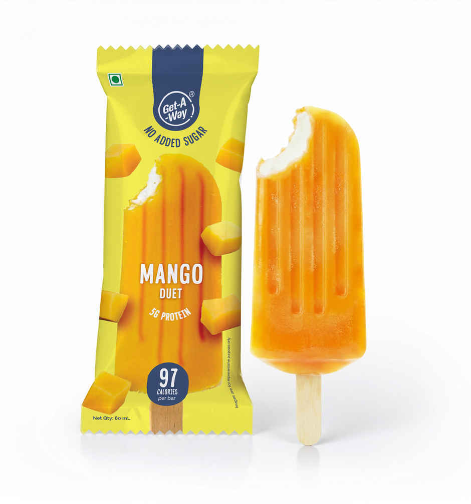 Get- A-Way Mango Duet Guilt Free Ice Cream Stick