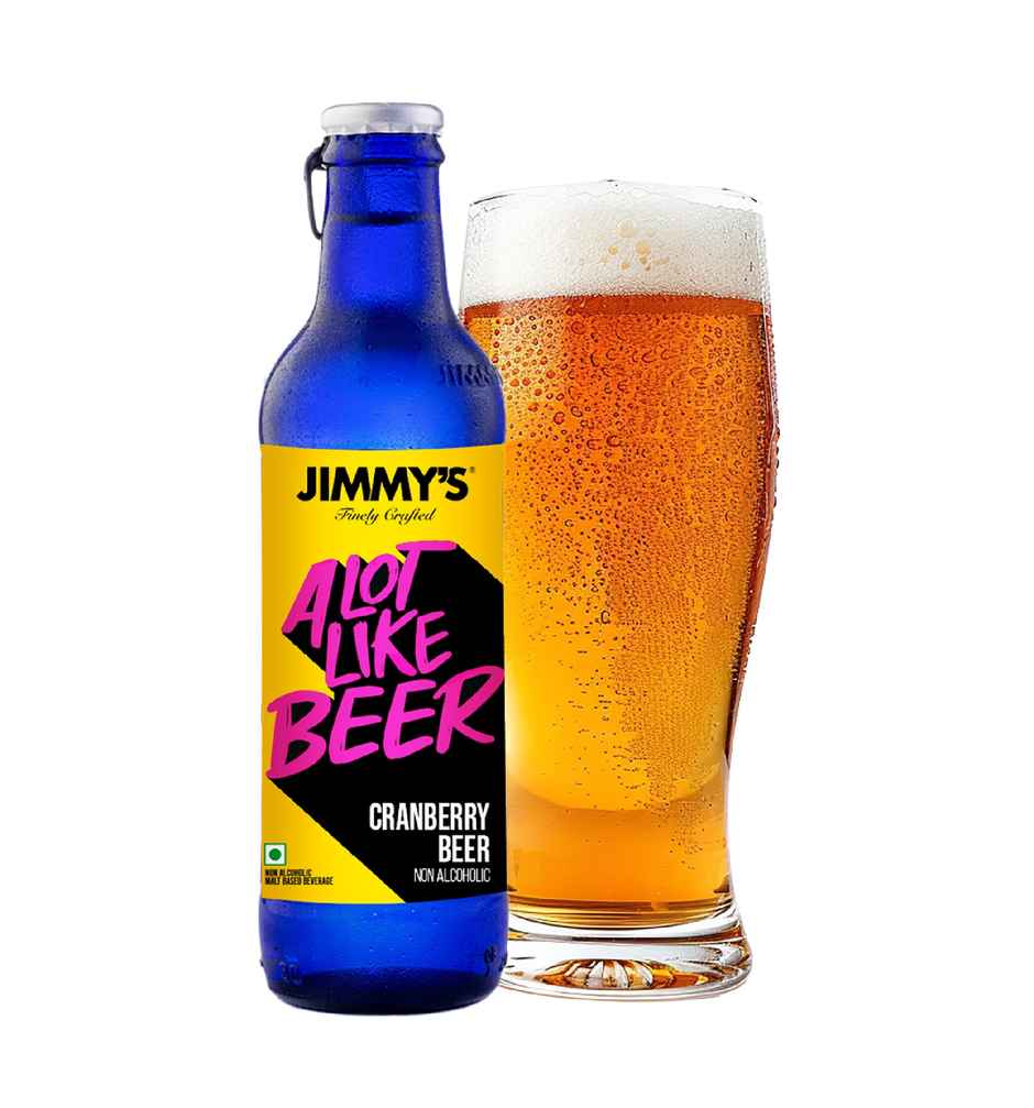 Jimmy's Cocktails Cranberry Non Alcoholic Beer Combo