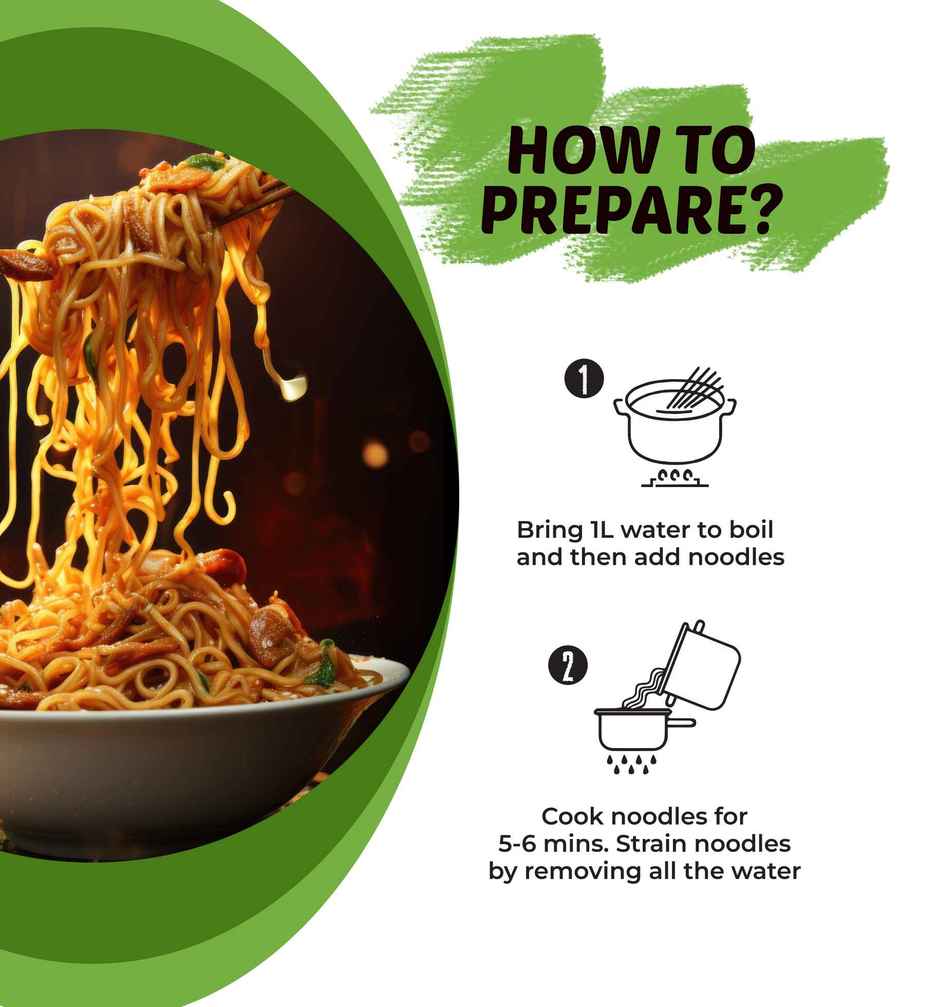 Yu 100% Whole Wheat Hakka Noodles