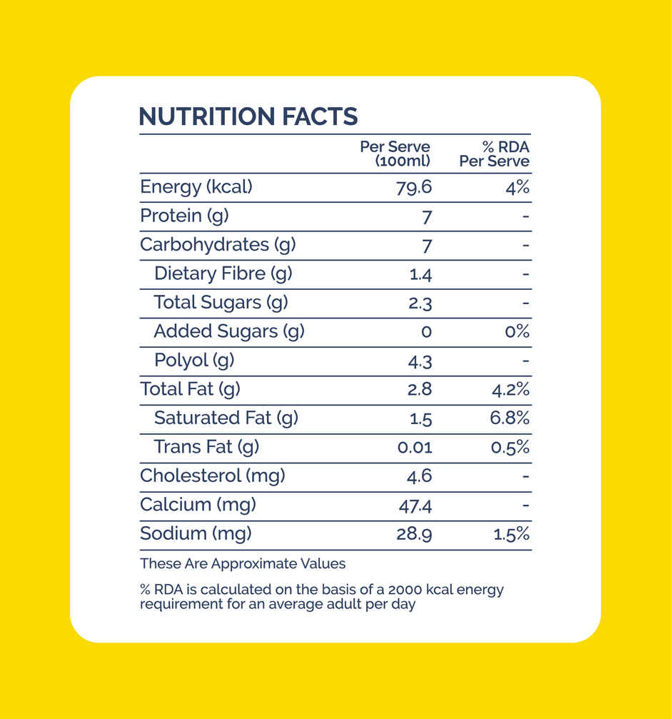 Get-A-Way Mango High Protein Ice Cream Cup | Zero Added Sugar