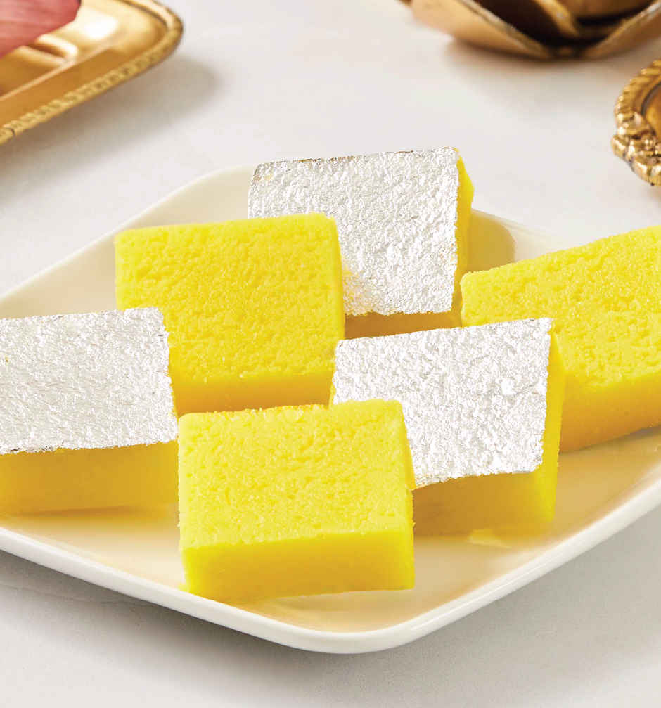 Ghee Coconut Burfi by Anand