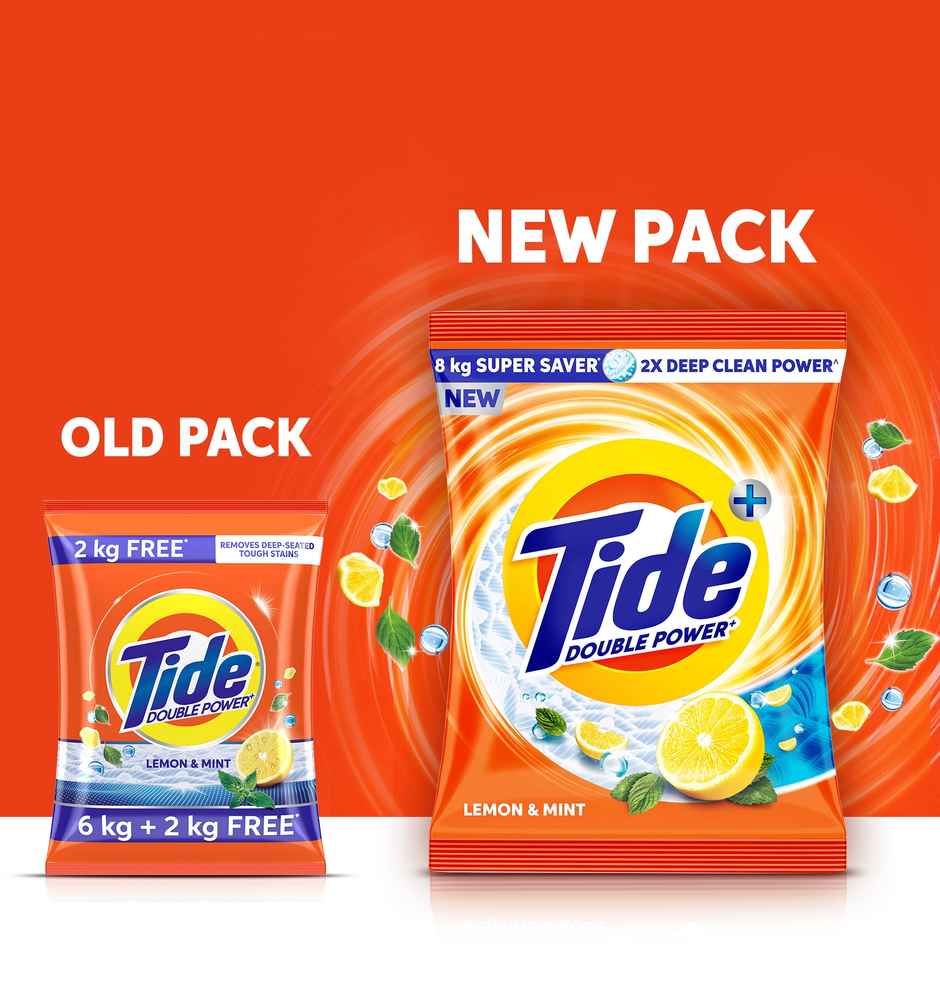 Tide Plus Lemon & Mint Detergent Powder