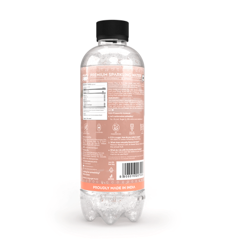 Polka Pop Peach Sparkling Water(300ml) & Polka Pop Cranberry Sparkling Water(300ml) Combo
