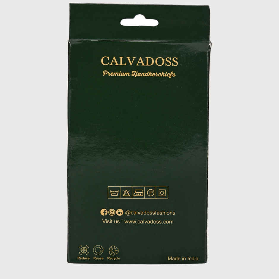 Calvadoss Men's Solid Ultra Premium Handkerchiefs | Cal6H5103Cxc | Multicolor