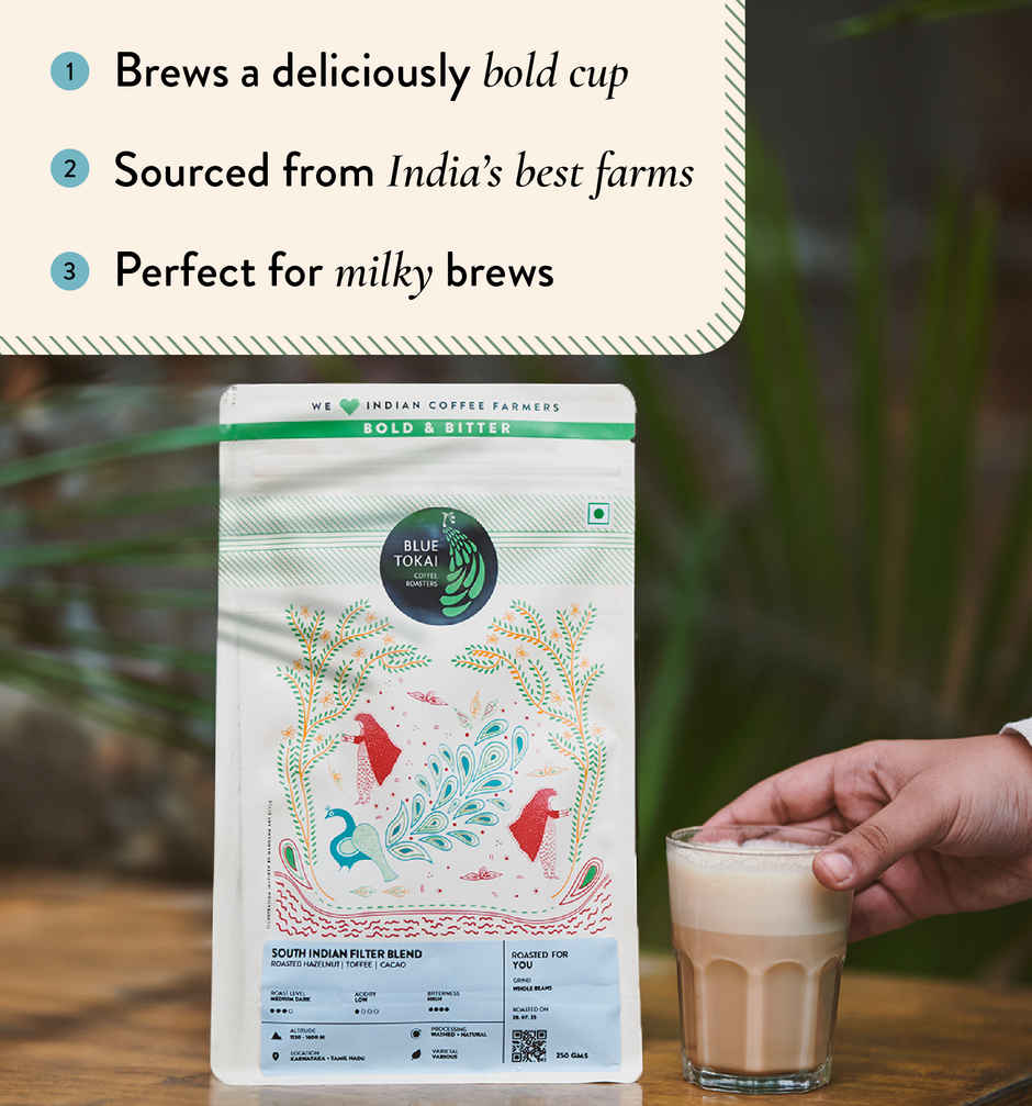 Blue Tokai Vienna Roast Whole Beans Dark Roast Coffee