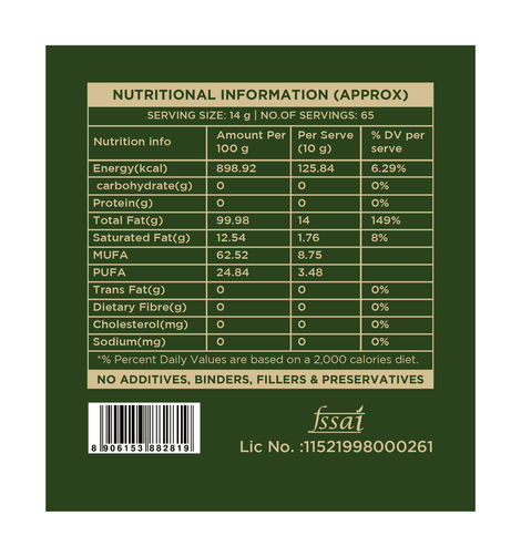 Two Brothers Mustard (Sarson) Wood Pressed Oil Single-filtered | Tin Can | GMO Free