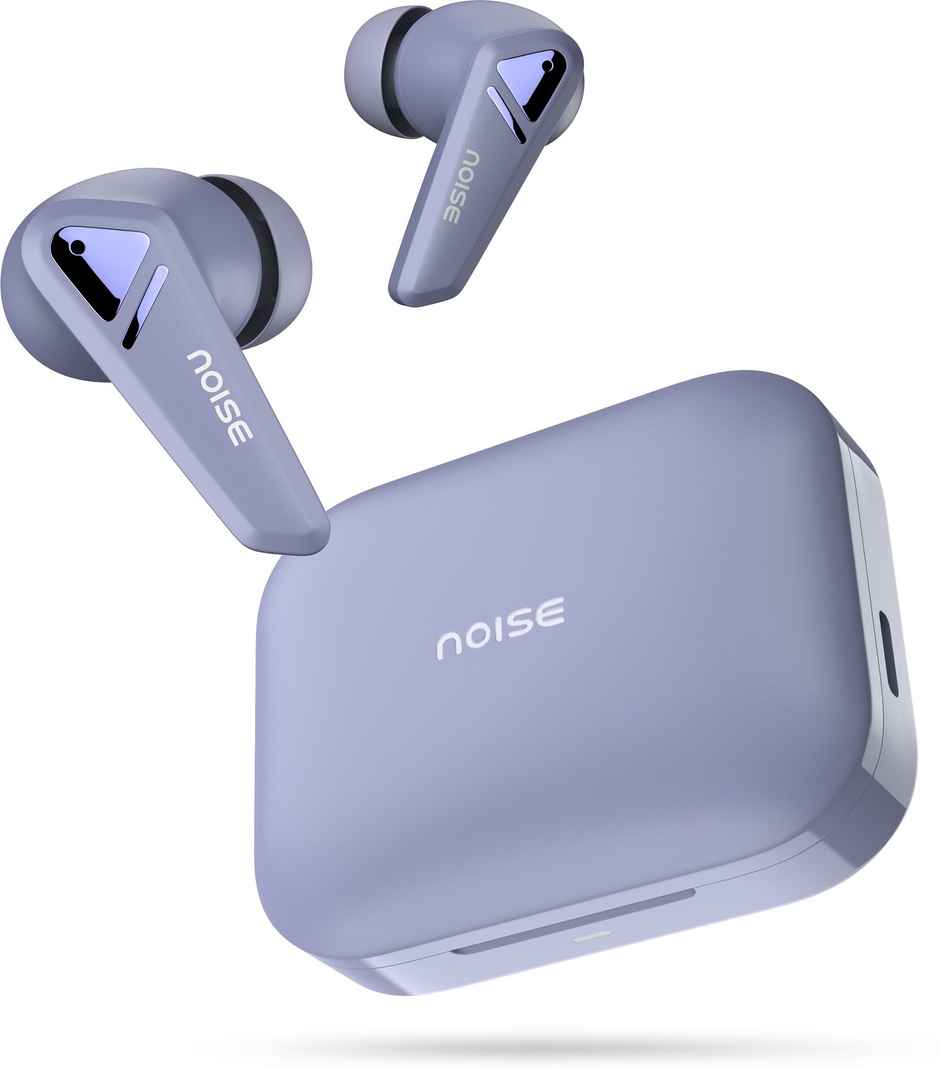 Noise Buds F1 50H Playtime 4 Mic ENC 11mm Driver Low latency Headphones | True Purple