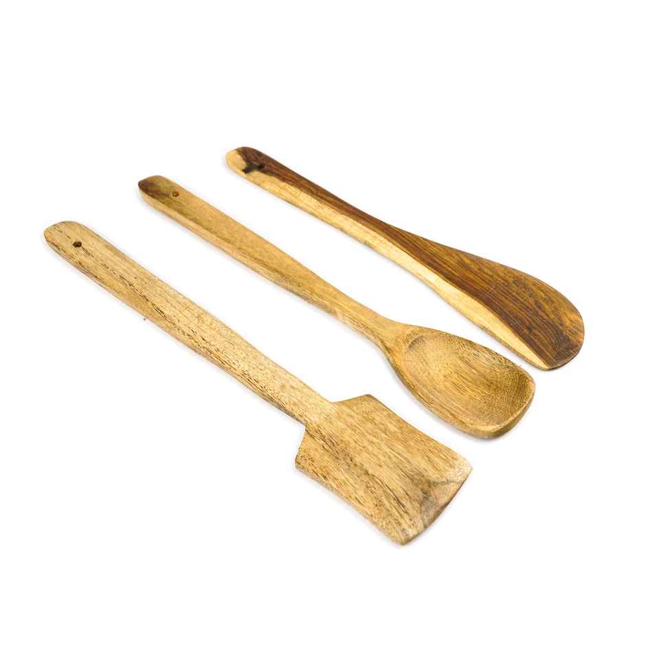 OGGN Wooden Spatula Set of 3