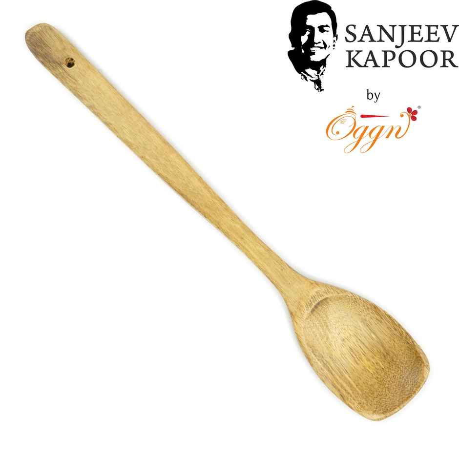 Sanjeev Kapoor by OGGN Wooden Spatula Set