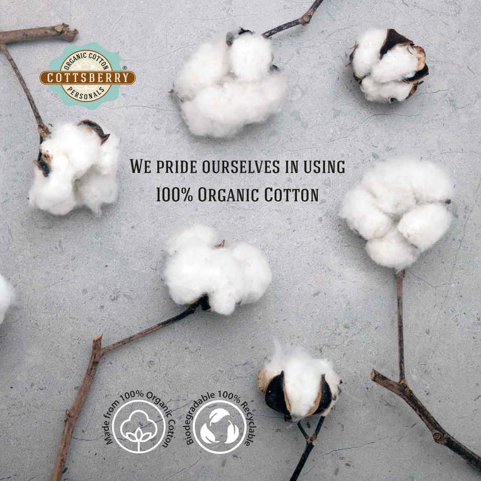 Cottsberry Organic Cotton Ear Buds