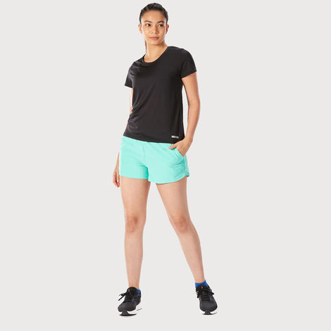 Decthlon | Kiprun WoMen's Running & Trail Running Breathable Shorts - Green - XL