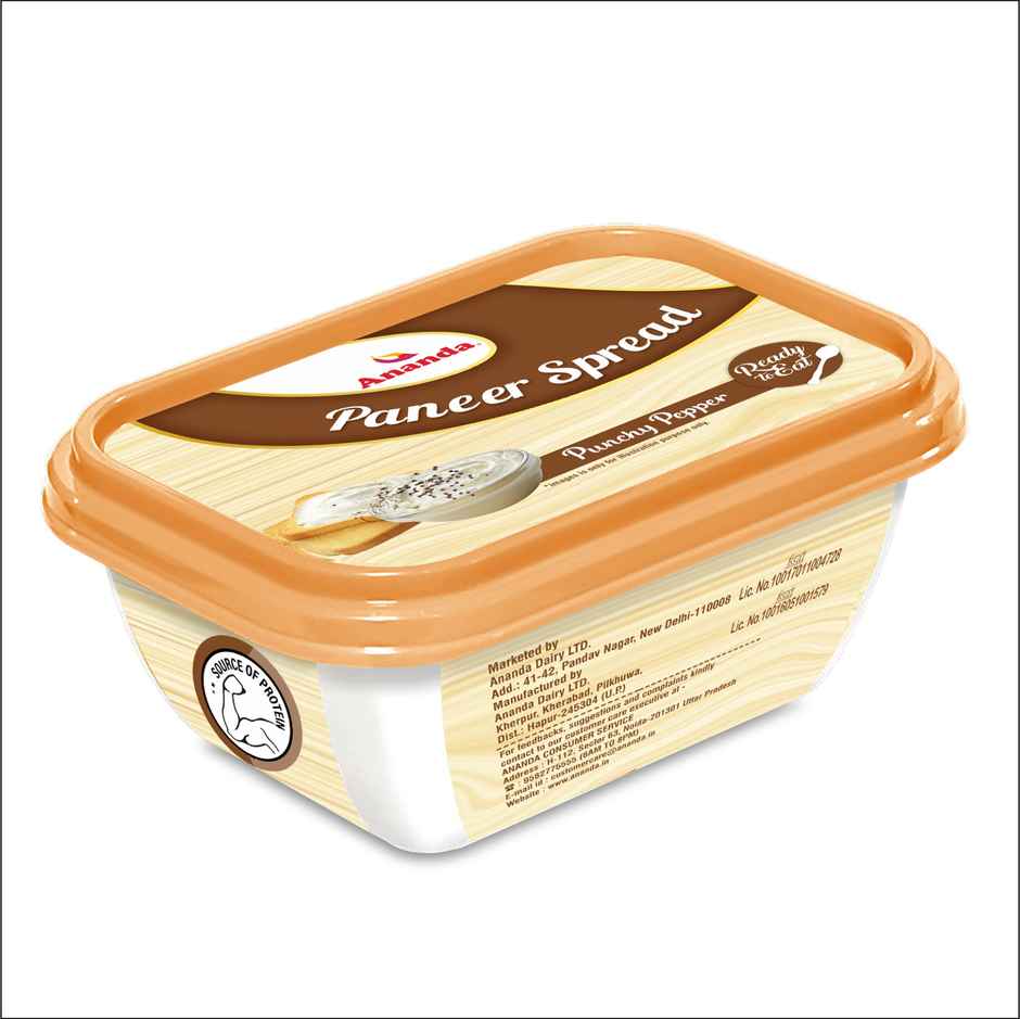 Ananda Paneer Spread Punchy Pepper