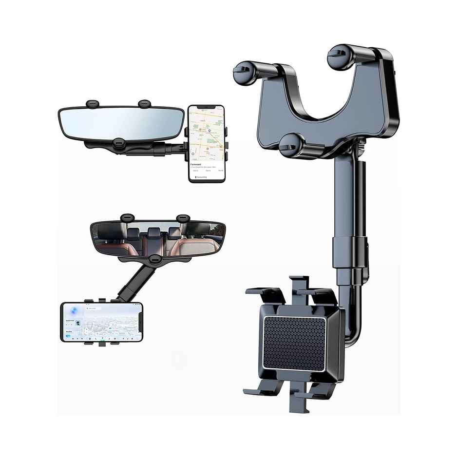 Sounce 360 Rotatable And Retractable Car Phone Holder