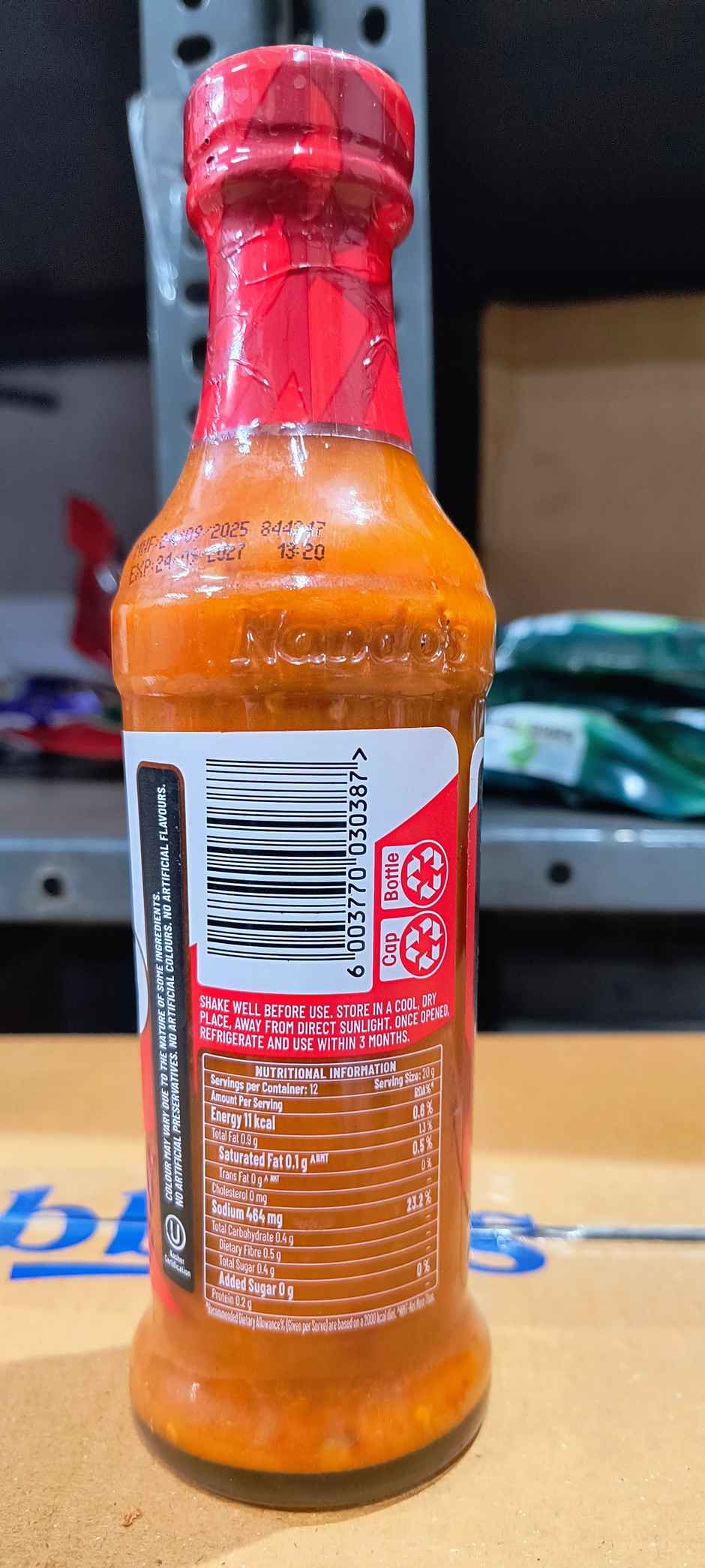 Nando's Sauce - Hot Peri Peri