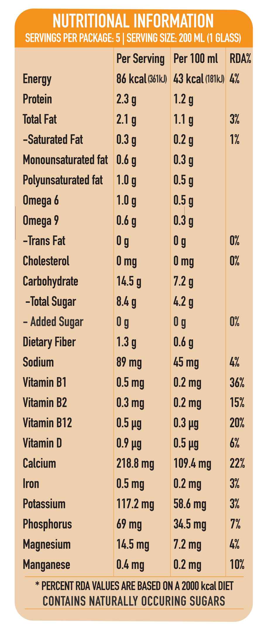Only Earth Oats Shake - Alphonso Mango | Plant-Based | Lactose-Free