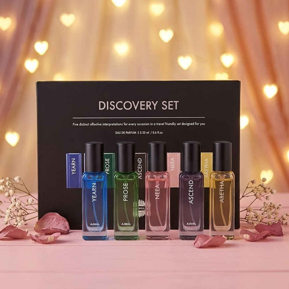 Ajmal Discovery Set Of 5 Eau De Perfume | Premium Fragrance
