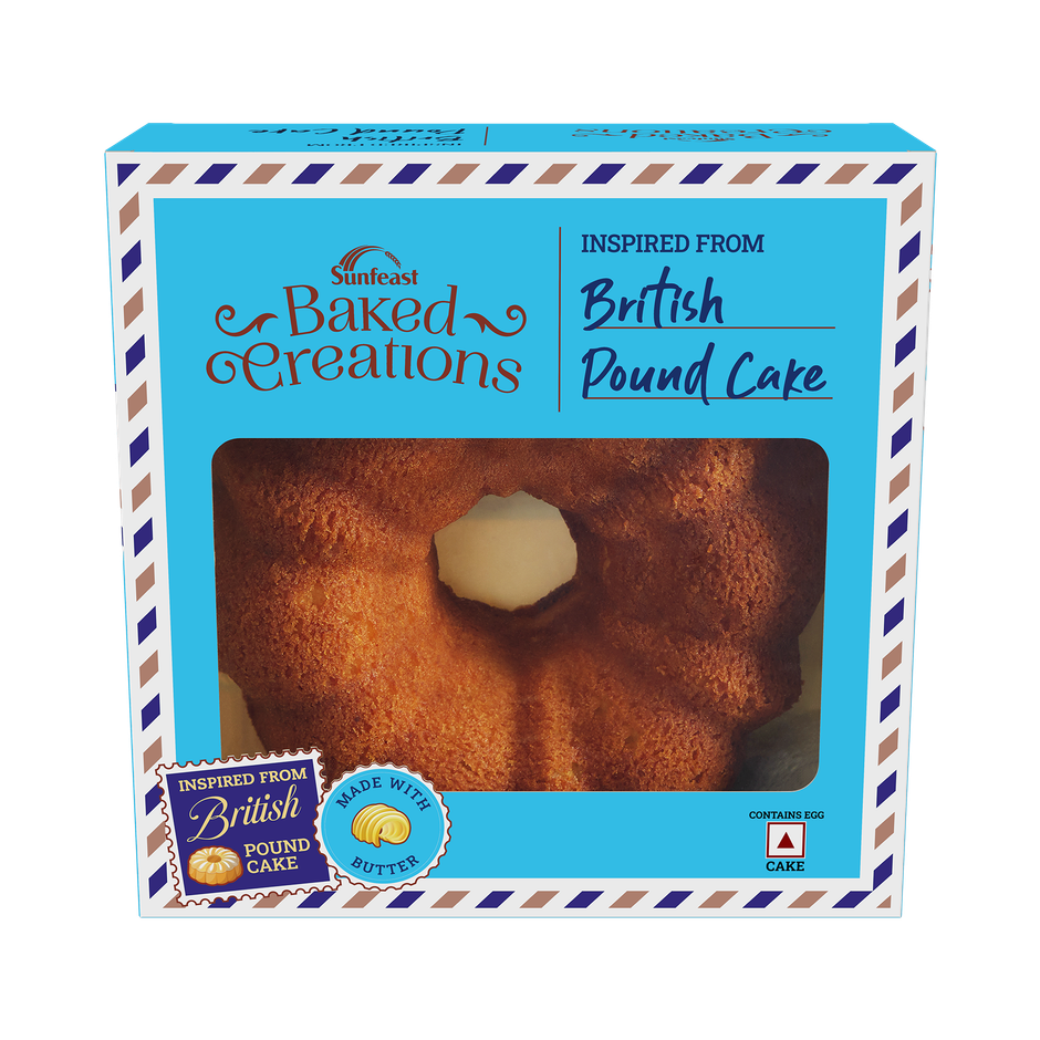Baked Creation British Style Pound Cake
