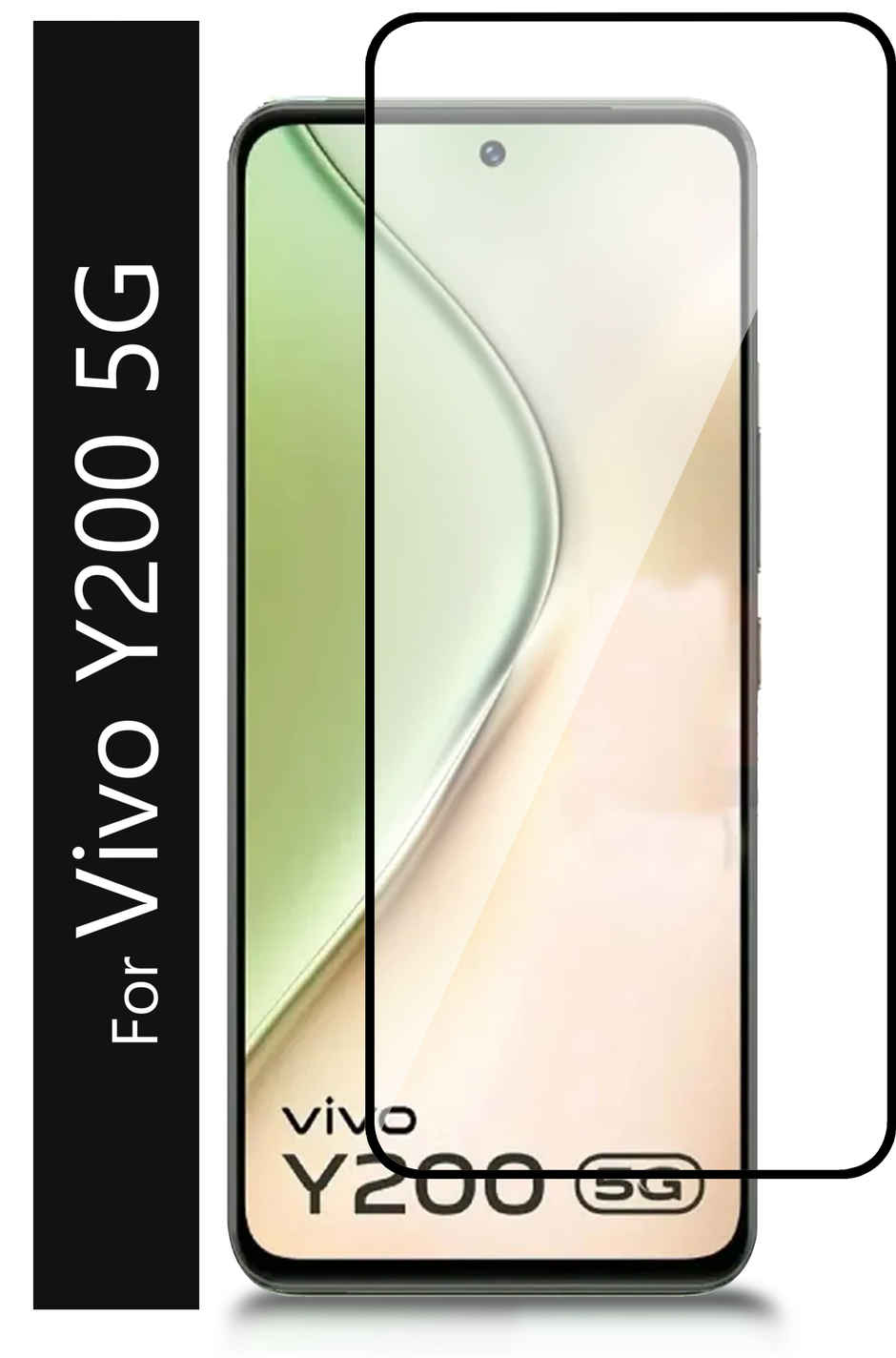 Kwine Case Vivo Y200 5G Tempered Glass Screen Protector