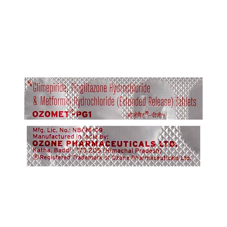 Ozomet-PG1 Tablet ER