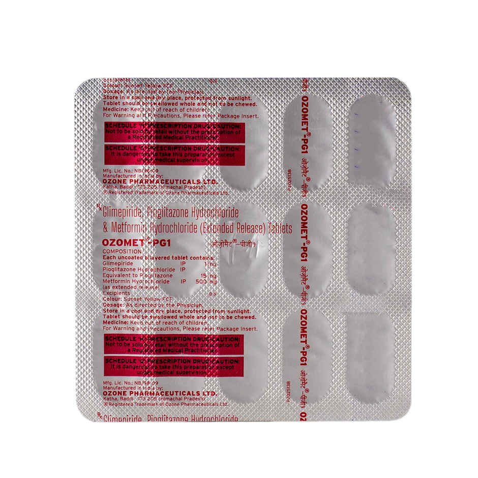 Ozomet-PG1 Tablet ER