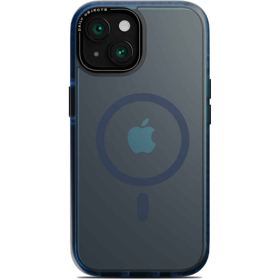 DailyObjects iPhone 15 Blue Nimbus MagSafe Phone Case